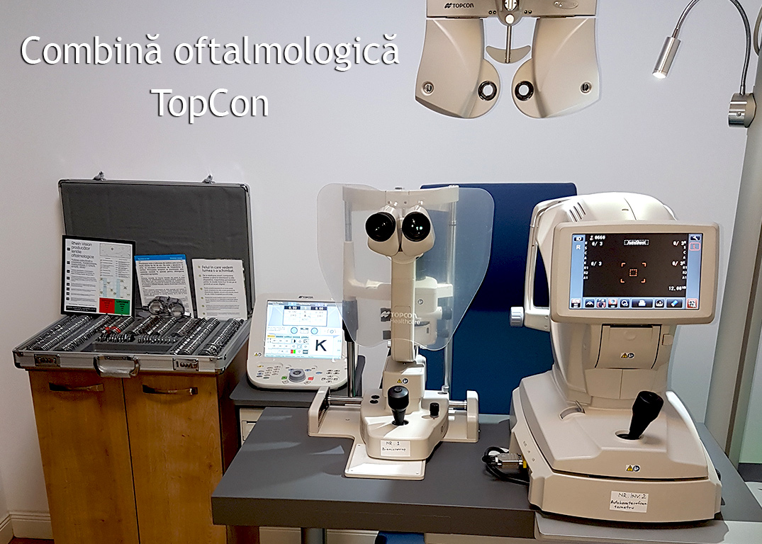 Combina oftalmologica TopCon